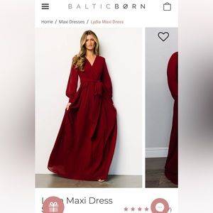 Baltic Born Lydia Maxi Dress, Large